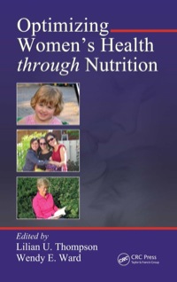 Titelbild: Optimizing Women's Health through Nutrition 1st edition 9780367388133
