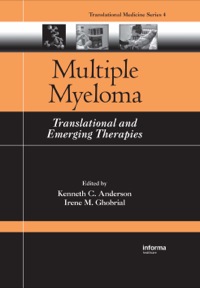 Imagen de portada: Multiple Myeloma 1st edition 9781420045109