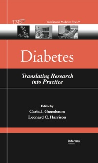 Titelbild: Diabetes 1st edition 9781420043716