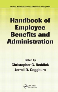Imagen de portada: Handbook of Employee Benefits and Administration 1st edition 9781420051926
