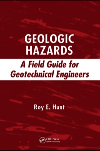 Imagen de portada: Geologic Hazards 1st edition 9781420052503