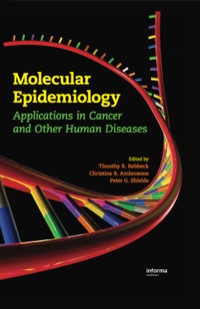 Titelbild: Molecular Epidemiology 1st edition 9781420052916
