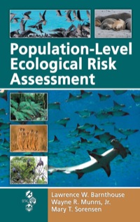 Titelbild: Population-Level Ecological Risk Assessment 1st edition 9780367452926
