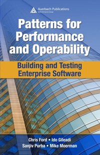 Imagen de portada: Patterns for Performance and Operability 1st edition 9781420053340