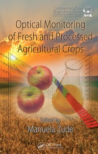 Imagen de portada: Optical Monitoring of Fresh and Processed Agricultural Crops 1st edition 9781420054026