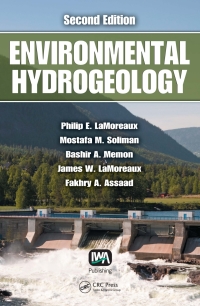 Cover image: Environmental Hydrogeology 2nd edition 9781420054859