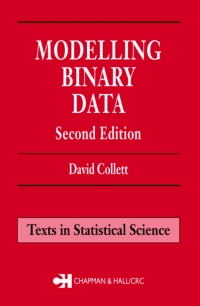 Cover image: Modelling Binary Data 2nd edition 9780367834142