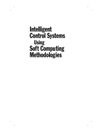 Imagen de portada: Intelligent Control Systems Using Soft Computing Methodologies 1st edition 9780849318757