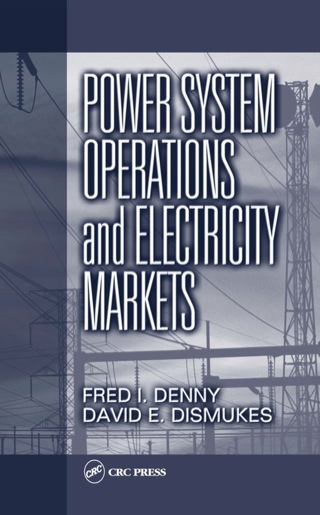 Cover image: Power System Operations and Electricity Markets 1st edition 9780849308130