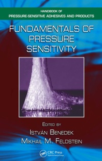 Imagen de portada: Fundamentals of Pressure Sensitivity 1st edition 9781420059373