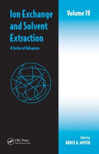 Imagen de portada: Ion Exchange and Solvent Extraction 1st edition 9781138112070