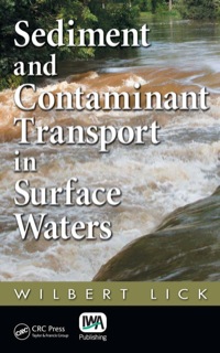 Imagen de portada: Sediment and Contaminant Transport in Surface Waters 1st edition 9781420059878