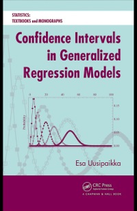 Cover image: Confidence Intervals in Generalized Regression Models 1st edition 9780367387082