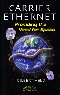 Imagen de portada: Carrier Ethernet 1st edition 9781420060393