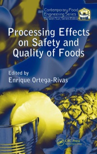 Imagen de portada: Processing Effects on Safety and Quality of Foods 1st edition 9781138034884