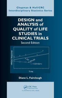 Omslagafbeelding: Design and Analysis of Quality of Life Studies in Clinical Trials 2nd edition 9781420061178