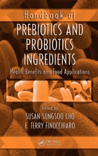 Cover image: Handbook of Prebiotics and Probiotics Ingredients 1st edition 9781138627055