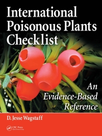 Imagen de portada: International Poisonous Plants Checklist 1st edition 9781420062526