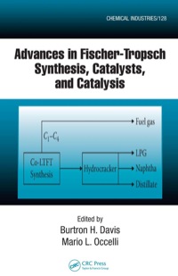 Omslagafbeelding: Advances in Fischer-Tropsch Synthesis, Catalysts, and Catalysis 1st edition 9780367577230