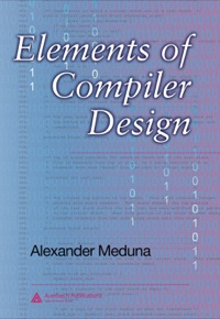 表紙画像: Elements of Compiler Design 1st edition 9781420063233