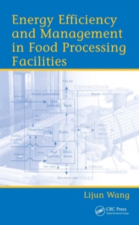 Imagen de portada: Energy Efficiency and Management in Food Processing Facilities 1st edition 9780367386252
