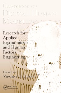 Imagen de portada: Handbook of Digital Human Modeling 1st edition 9780805856460