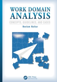 Cover image: Work Domain Analysis 1st edition 9780805861297