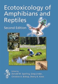 صورة الغلاف: Ecotoxicology of Amphibians and Reptiles 2nd edition 9781420064162