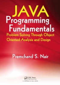 Titelbild: Java Programming Fundamentals 1st edition 9781420065473