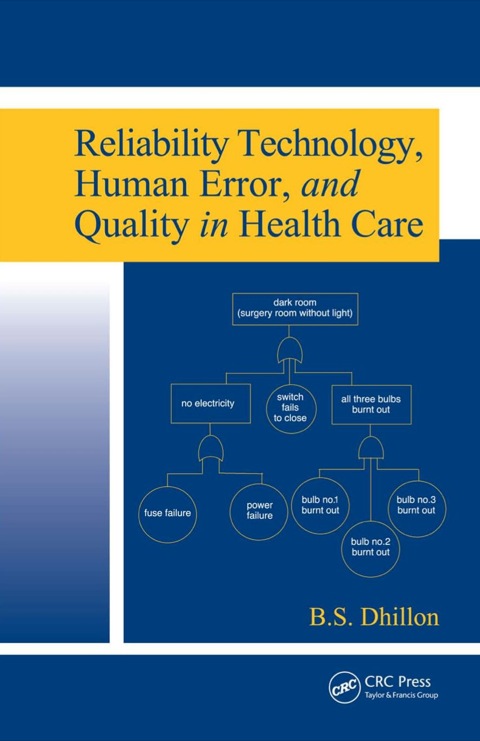 Reliability Technology, Human Error, and Quality in Health Care, 1st Edition - FULL INSTANT DOWNLOAD | PDF DOCX EPUB