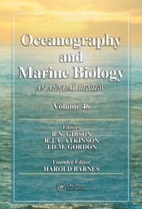 Imagen de portada: Oceanography and Marine Biology 1st edition 9781420065749