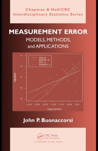 Cover image: Measurement Error 1st edition 9781032477688