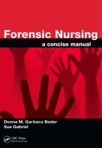 Imagen de portada: Forensic Nursing 1st edition 9781420067309