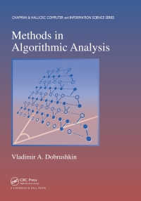 Immagine di copertina: Methods in Algorithmic Analysis 1st edition 9781138118041