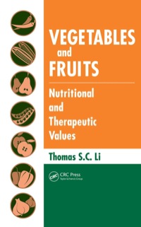 Titelbild: Vegetables and Fruits 1st edition 9781420068719