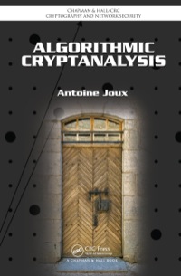 Cover image: Algorithmic Cryptanalysis 1st edition 9781420070026