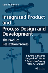 صورة الغلاف: Integrated Product and Process Design and Development 2nd edition 9780367385378