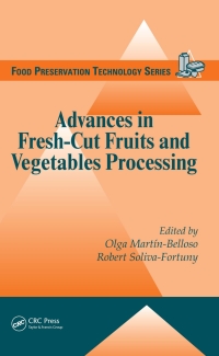 Imagen de portada: Advances in Fresh-Cut Fruits and Vegetables Processing 1st edition 9781138627062