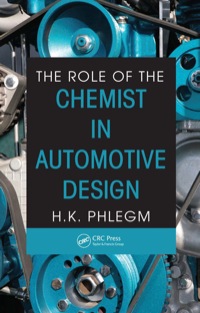 صورة الغلاف: The Role of the Chemist in Automotive Design 1st edition 9781138114265