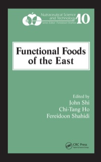 Imagen de portada: Functional Foods of the East 1st edition 9780367383497
