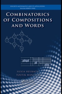 صورة الغلاف: Combinatorics of Compositions and Words 1st edition 9780367838027