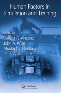 Immagine di copertina: Human Factors in Simulation and Training 1st edition 9781420072839