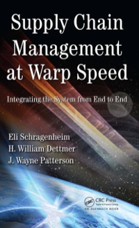 Imagen de portada: Supply Chain Management at Warp Speed 1st edition 9781420073355