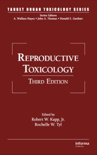 表紙画像: Reproductive Toxicology 3rd edition 9781420073430