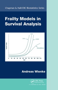 صورة الغلاف: Frailty Models in Survival Analysis 1st edition 9781420073881