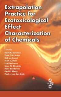 Omslagafbeelding: Extrapolation Practice for Ecotoxicological Effect Characterization of Chemicals 1st edition 9780367452643