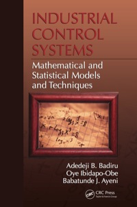 Immagine di copertina: Industrial Control Systems 1st edition 9781420075588