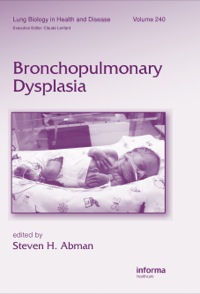 Imagen de portada: Bronchopulmonary Dysplasia 1st edition 9781420076912