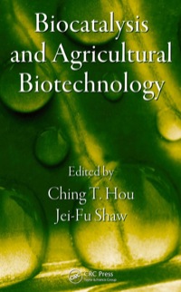 Imagen de portada: Biocatalysis and Agricultural Biotechnology 1st edition 9780367385699