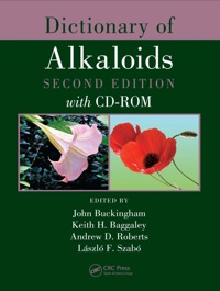 Cover image: Dictionary of Alkaloids 2nd edition 9781420077698